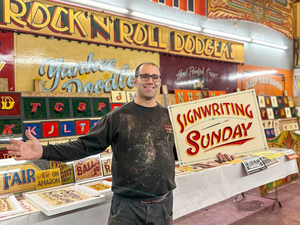 Joby Carter Signwriting Sunday