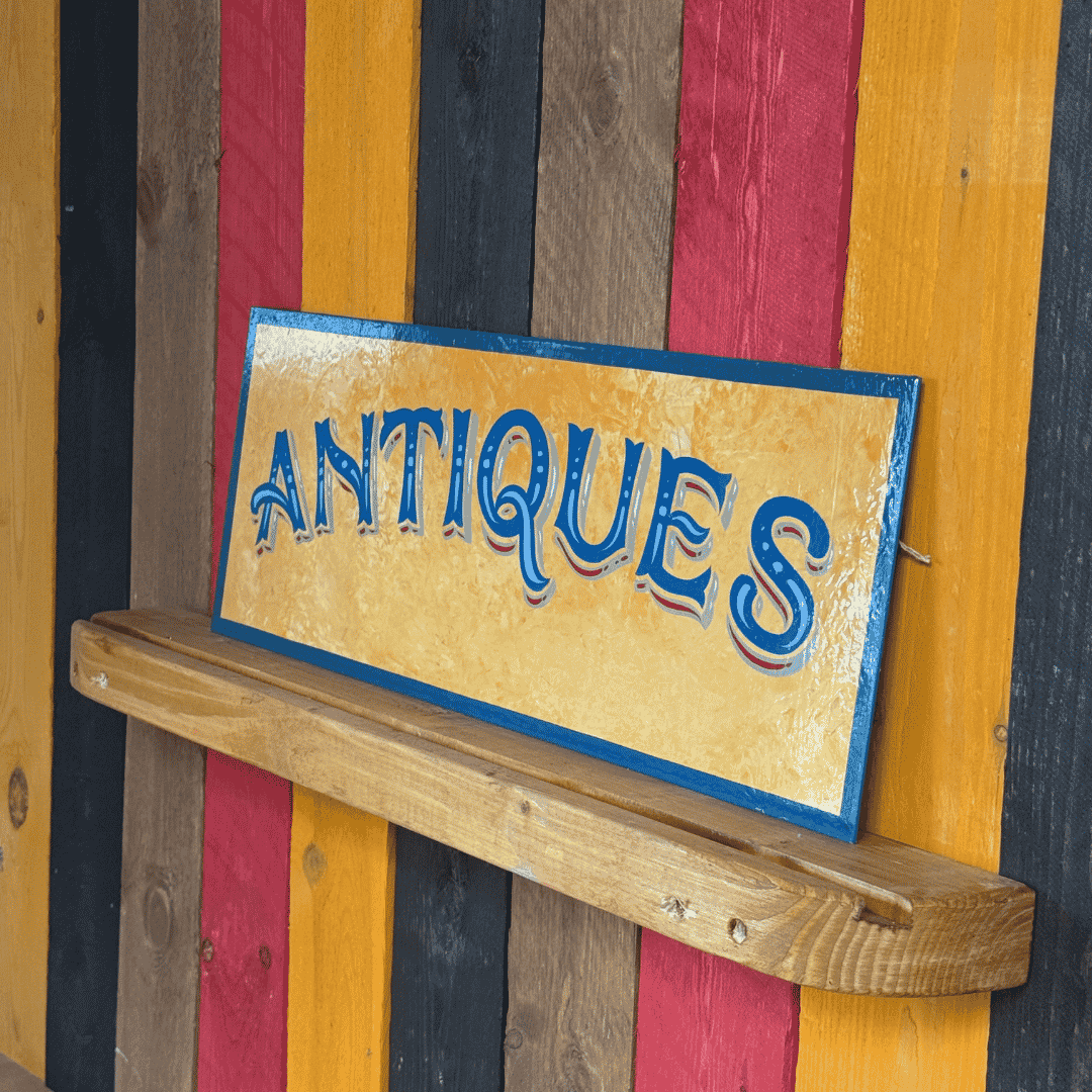 Antiques - Original Painted Sign
