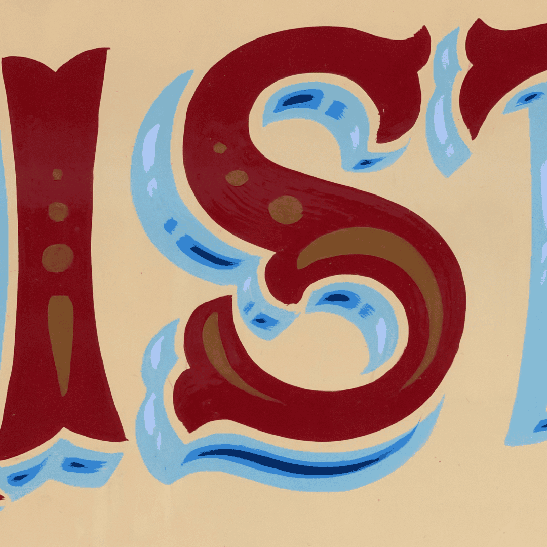 Bristol - Original Painted Sign