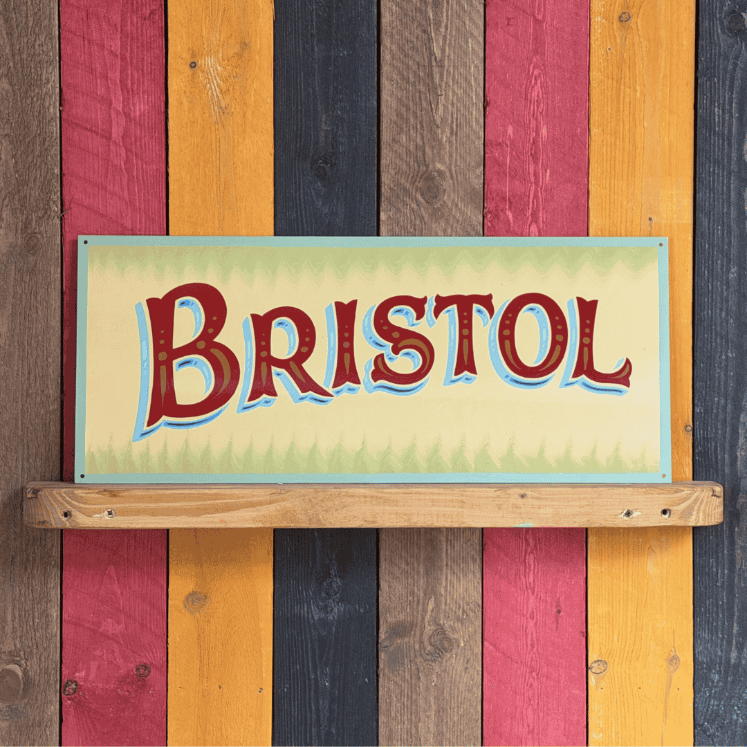 Bristol - Original Painted Sign