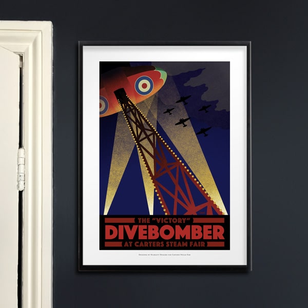 Carters Dive Bomber A3 Poster