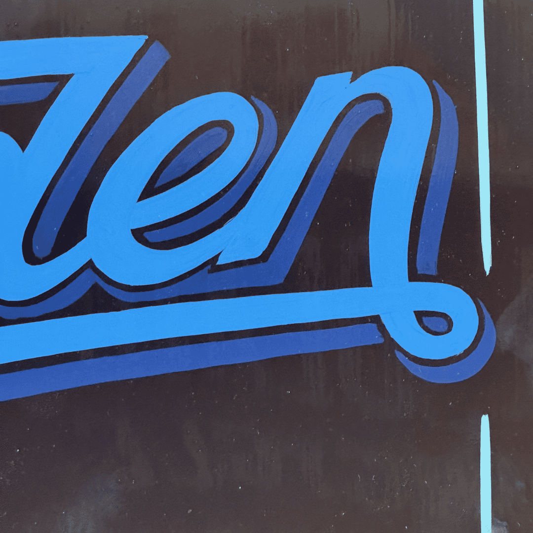 Foden - Original Painted Sign