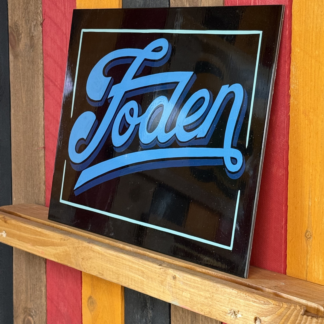 Foden - Original Painted Sign