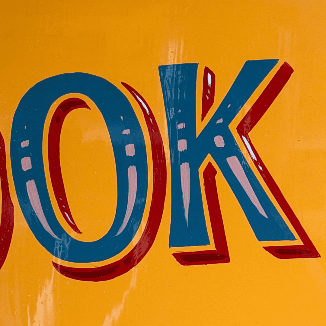 Hook A Duck - Original Painted Sign