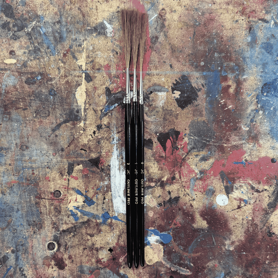 Individual JC Outliner Pro Premium Brushes Sizes 0-2