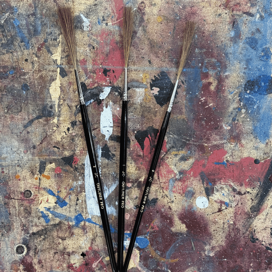Individual JC Outliner Pro Premium Brushes Sizes 0-2