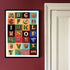 Joby Carter fancy lettering poster