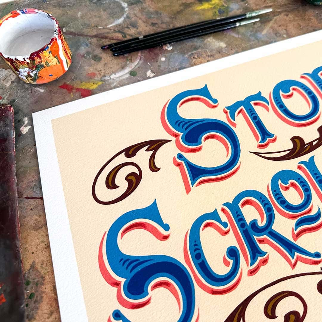 Joby Carter fine art prints stop scrolling