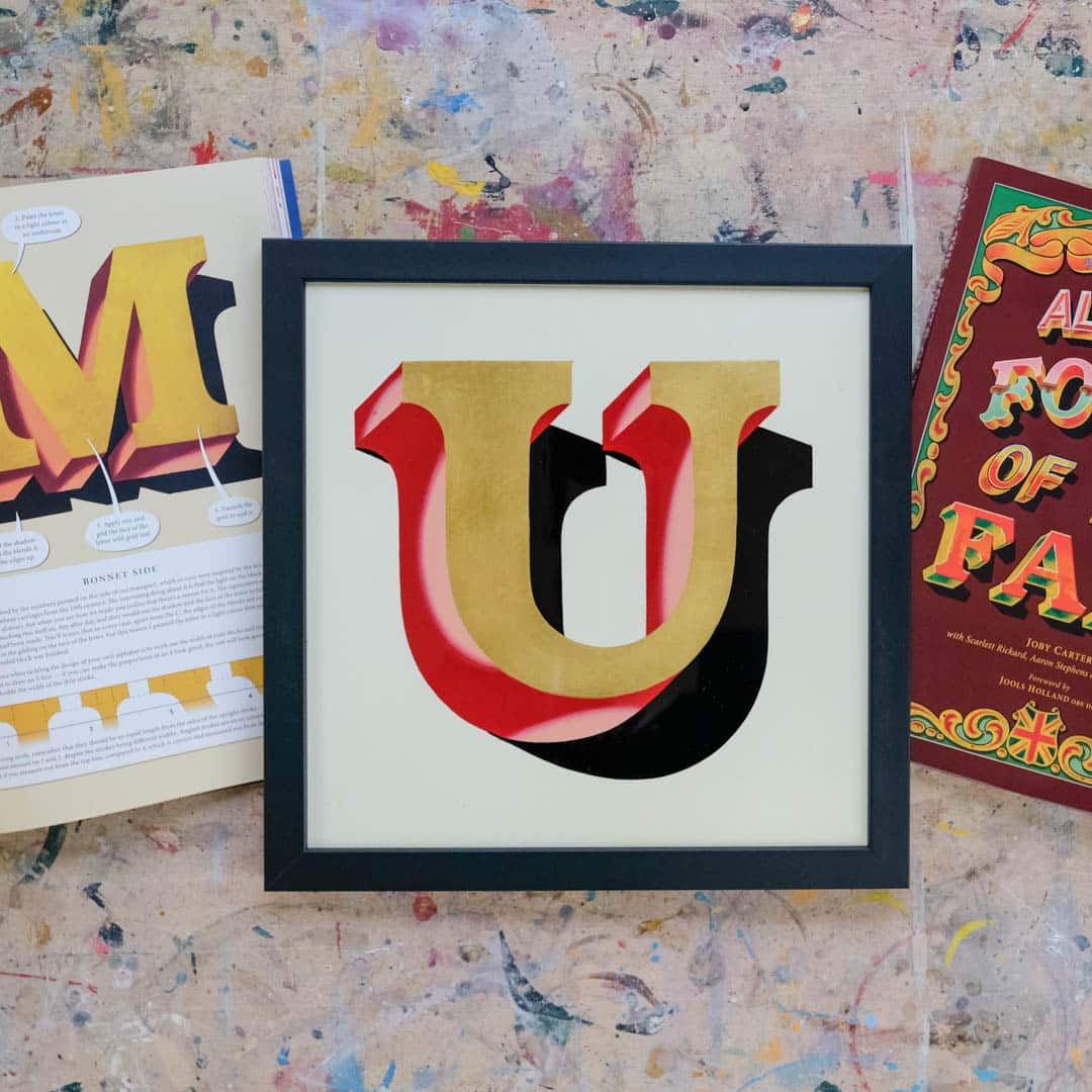 Joby Carter Hand painted letter - Bonnetside