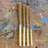 Lining brushes signwriting