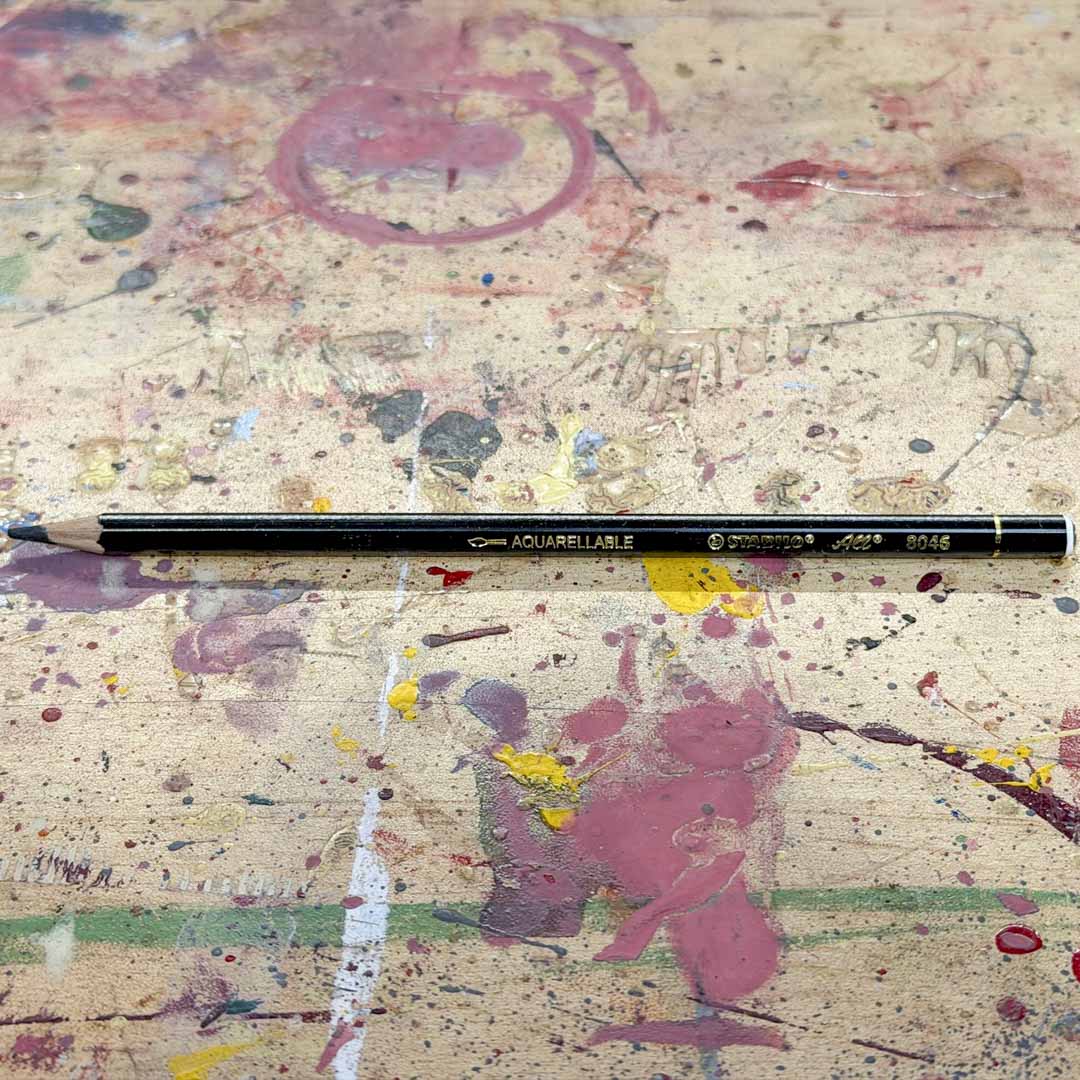 Joby Carter chinagraph pencil black