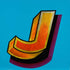 Joby Carter Hand painted letter by Aaron Stevens: Fowlephabet