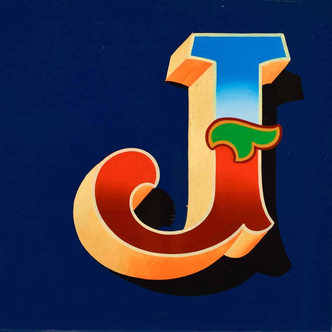 Joby Carter Hand painted letters: Hope