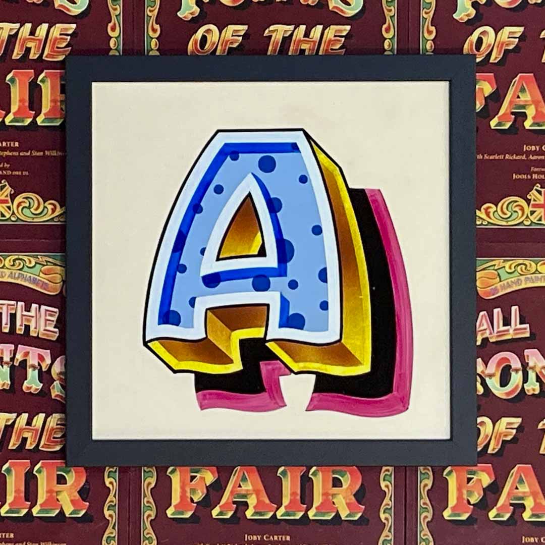 Joby Carter hand painted letters All Sorts A
