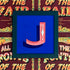 Joby Carter hand painted letters Diamonds and pearls J