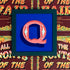 Joby Carter hand painted letters Diamonds and pearls Q