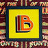 Joby Carter hand painted letters Dodgem deco B