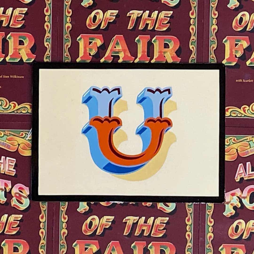 Joby Carter hand painted letters Hoopla U