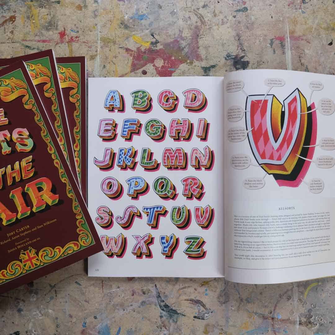 Joby Carter hand painted letters All Sorts