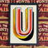 Joby Carter hand painted letters TallShip U