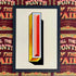 Joby Carter hand painted letters TallShip I
