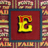 Joby Carter hand painted letters Toffee apple E