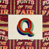 Joby Carter hand painted letters Token Q