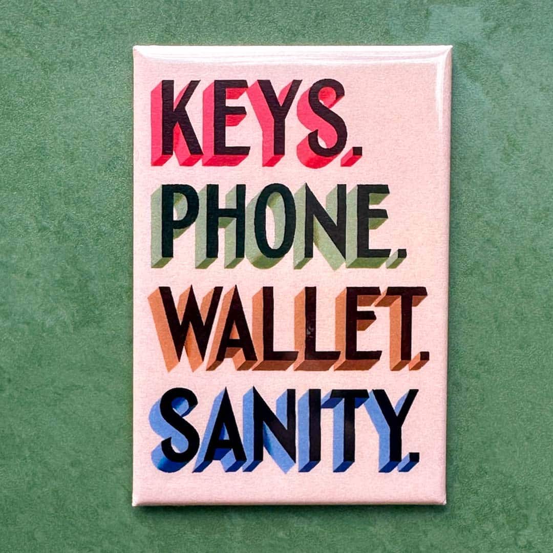 Keys wallet phone sanity