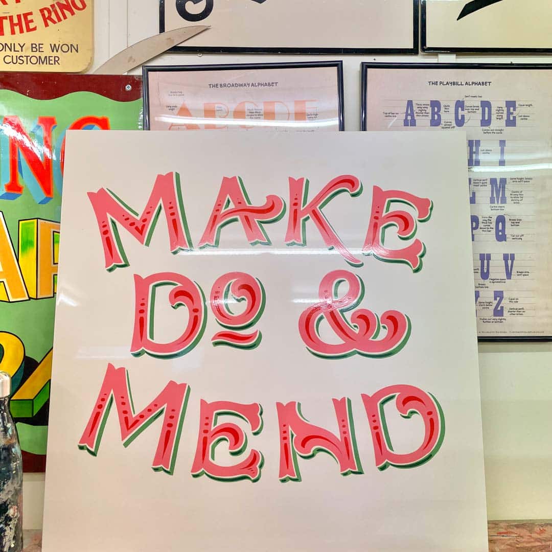 Make Do and Mend Art Print