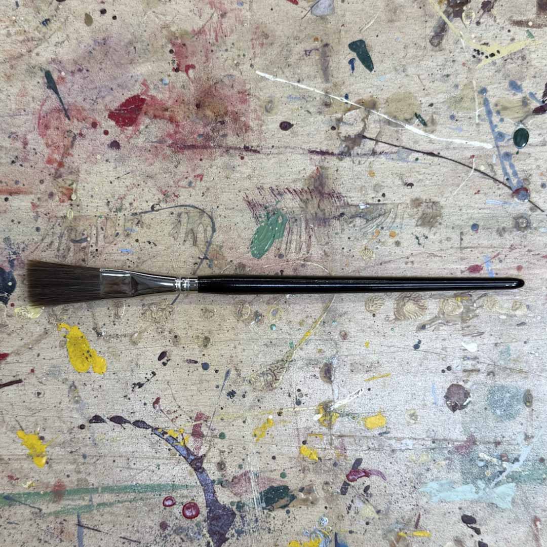 Blocking in and blending brush