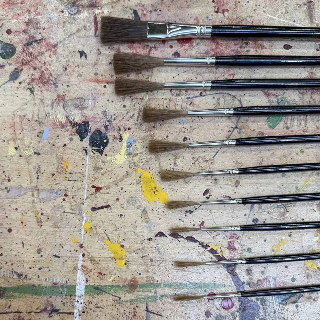 Joby Carter signwriting brush range