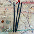Charcoal sticks used by signwriters to transfer designs