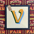 Joby Carter hand painted letters Fairground nouveau V
