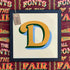 Joby Carter hand painted letters Fairground nouveau D