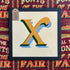 Joby Carter hand painted letters Fairground nouveau X