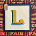 Joby Carter hand painted letters Fairground nouveau L