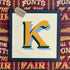 Joby Carter hand painted letters Fairground nouveau K