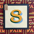 Joby Carter hand painted letters Fairground nouveau S