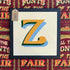 Joby Carter hand painted letters Fairground nouveau Z
