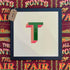 Joby Carter hand painted letter New Ship T