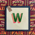 Joby Carter hand painted letter New Ship W