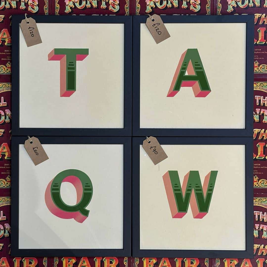 Joby Carter New Ship hand painted letters