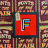 Joby Carter hand painted letter A from Waltzer in All the fonts of the fair signwriting book