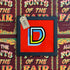 Joby Carter hand painted letter D from Waltzer in All the fonts of the fair signwriting book