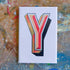 Joby Carter Tall Ship Magnets, letter Y