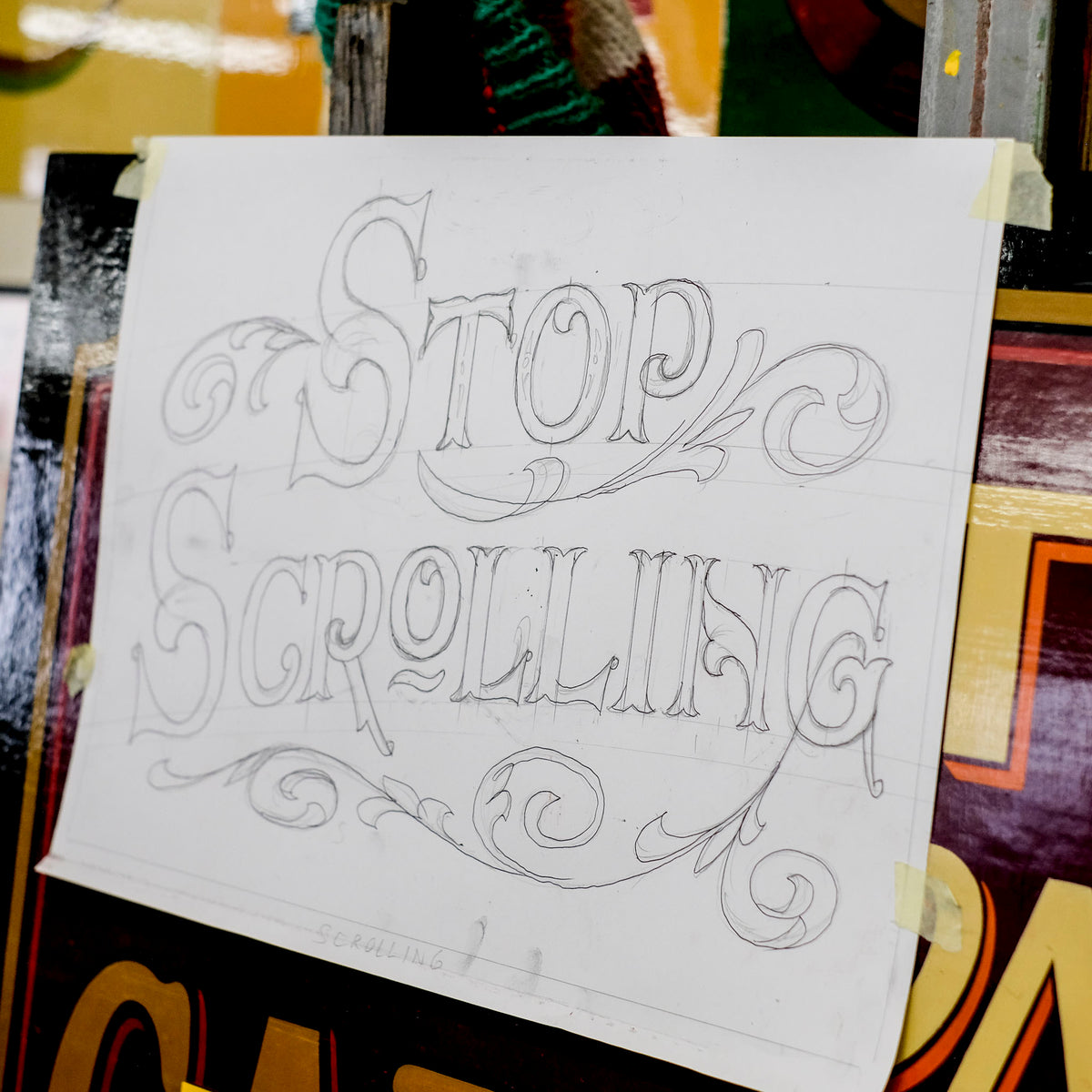 Fairground Art & Scrolls Course