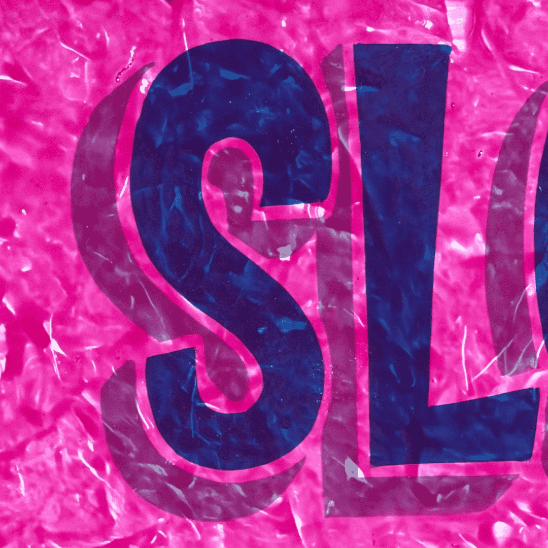 No AI Slop - Original Painted Sign