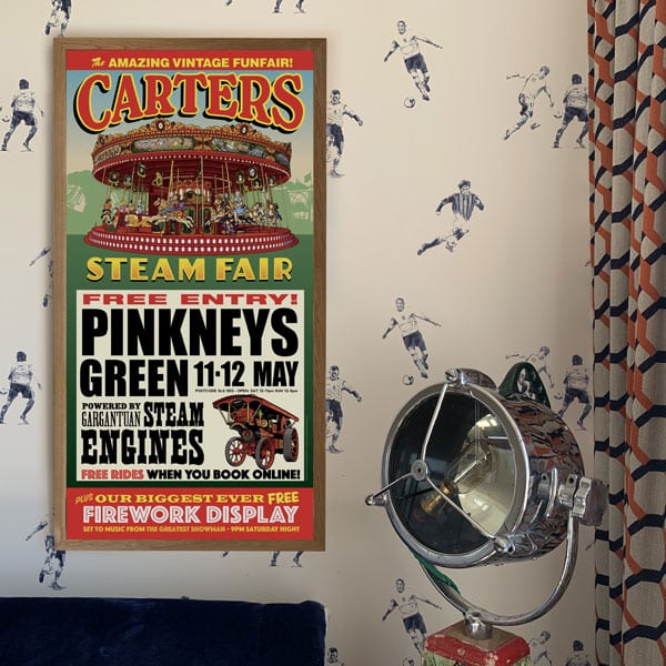 Carters Pinkneys Green Poster