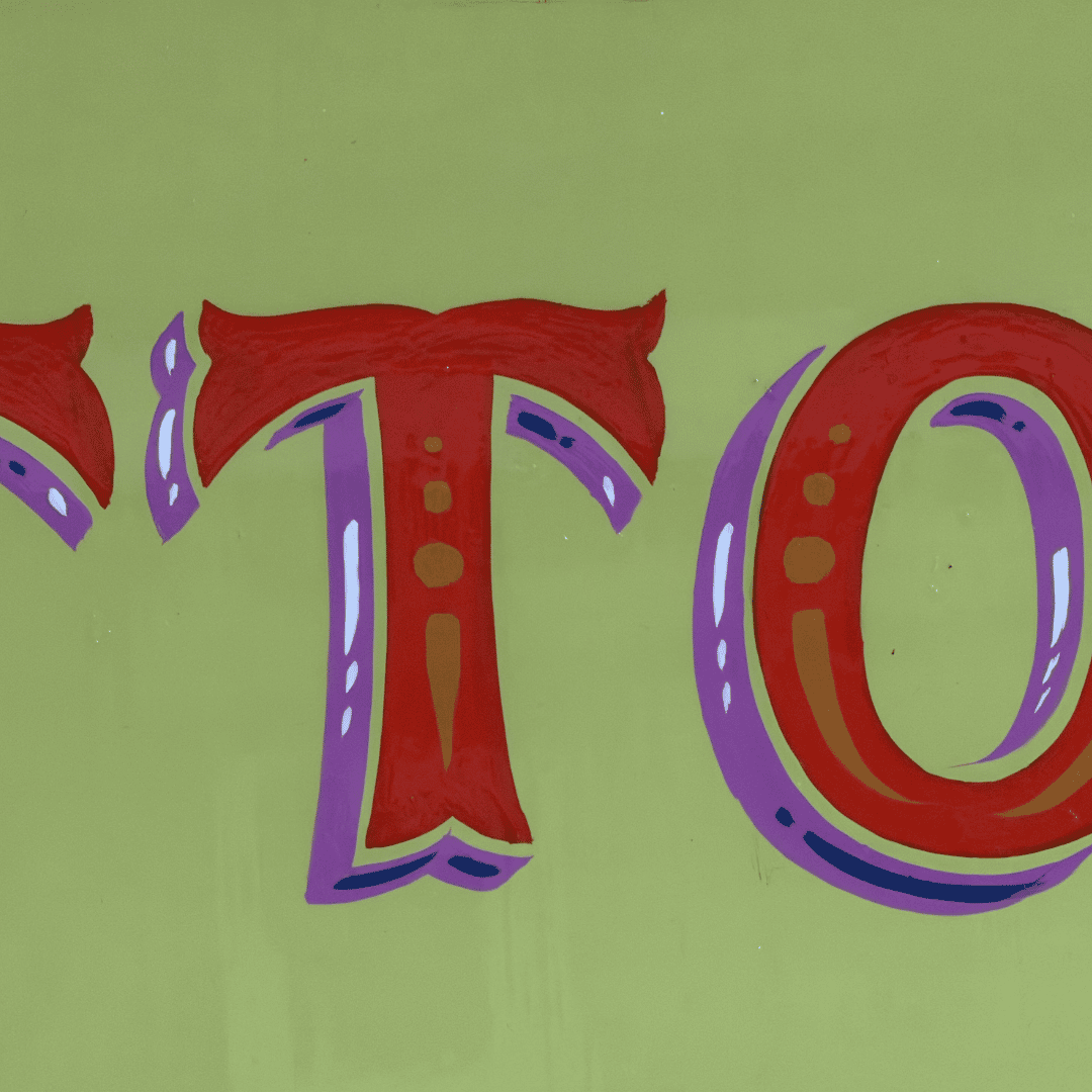 Tattoo - Original Painted Sign