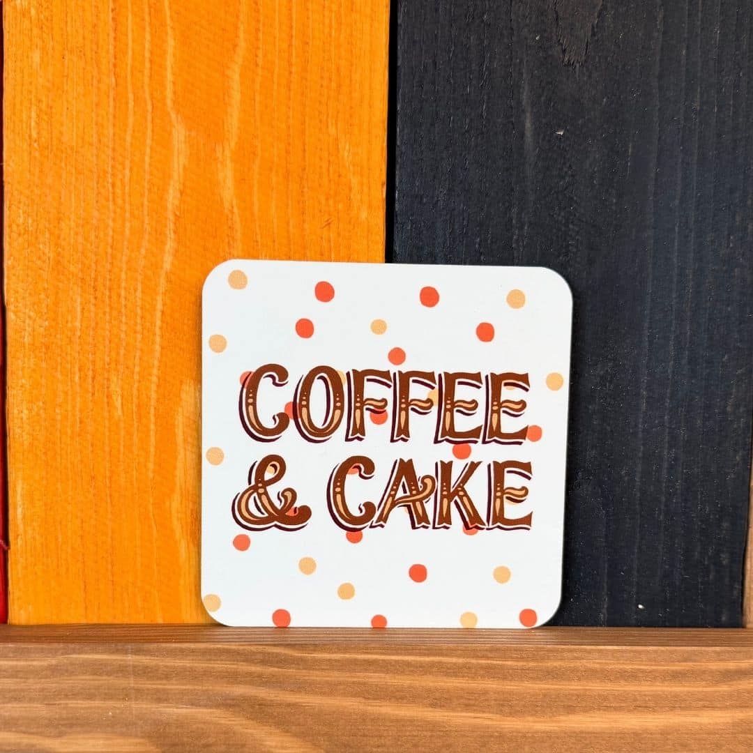 Coffee & Cake coaster